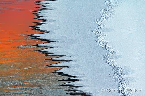 Sunrise Abstract_03298.jpg - Photographed at sunrise near Jasper, Ontario, Canada.